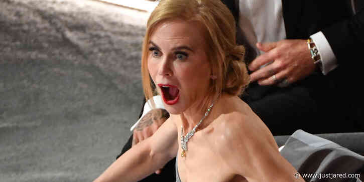 Nicole Kidman Viral Gasp Moment at The Oscars Wasn't About Will Smith & Chris Rock At All
