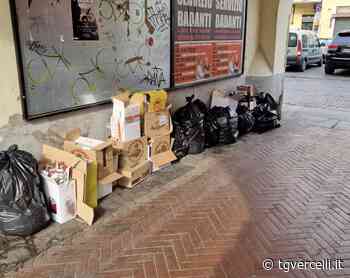 Ecco il biglietto da visita del centro storico di Vercelli, domenica pomeriggio - tgvercelli.it