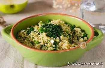Piatto primaverile, miglio con pesto di noci e rucola. Cremosissimo, ricco di vitamine e fibre - CheCucino.it