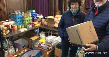 Eerste lading goederen bij Sint-Martinusparochie klaar voor vertrek naar Oekraïne - Het Laatste Nieuws