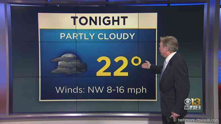 Winter Weather Has Returned To Maryland But Warm Temperatures Are On The Way