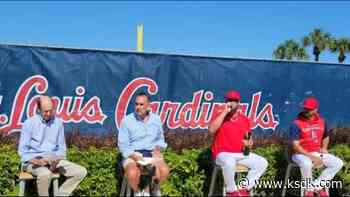 Pujols returns to Cardinals, sets goal of winning a championship in last ride with Molina and Wainwright - KSDK.com