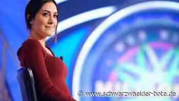 Zu Gast bei Wer wird Millionär - Seyda Akin aus Sulz ist von Günther Jauch und dem RTL-Team begeistert - Schwarzwälder Bote