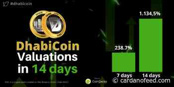 Altcoins like DhabiCoin (DBC), Cardano (ADA), and Axie Infinity (AXS) heat up the market. - Cardano Feed