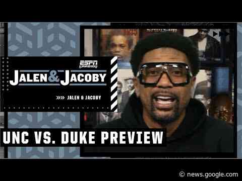 Jalen Rose previews North Carolina vs. Duke in the Final Four | Jalen & Jacoby - ESPN
