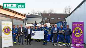 Lions Club Iserlohn spendet 10.000 Euro an das THW - IKZ News