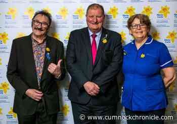 Allan Dorans supports Marie Curie with help of familiar face - Cumnock Chronicle
