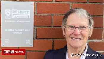 First England women's football captain honoured with plaque
