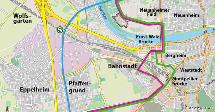 Heidelberg:  Nur zwei Straßenbahn-Trassen ins Patrick-Henry-Village sind realistisch