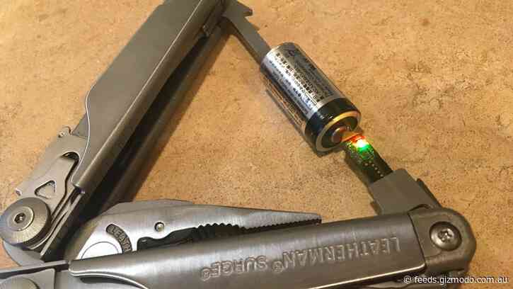 Clever Accessory Turns a Leatherman Multi-Tool Into a Battery-Testing Voltmeter