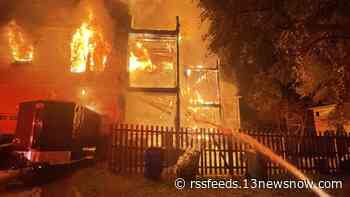 Nobody hurt in overnight Norfolk fire that made duplex 'unlivable'