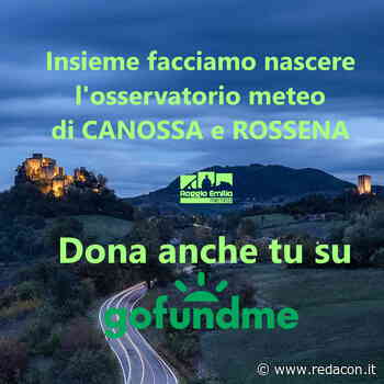 Facciamo nascere insieme l'osservatorio meteo di Canossa e Rossena - Redacon