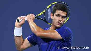 Carlos Alcaraz Takes On Marin Cilic On Monday At The Miami Open presented by Itau - ATP Tour