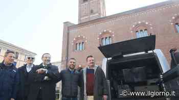 Monza, il drone prende le misure dell’Arengario - IL GIORNO