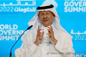 Saudi Arabia warns of 'jittery period' for oil supplies - Ealing Times
