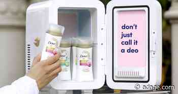 Dove puts deodorant in Manhattan beauty fridges to make a point