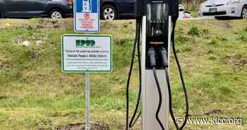 First electric vehicle charging station installed at Mount Pisgah - KLCC FM Public Radio