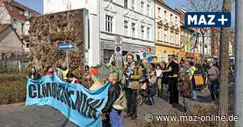Klimaprotest in Wittenberge: „Wir leben über unsere Verhältnisse“ - Märkische Allgemeine Zeitung