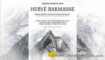 Hervé Barmasse a Trento, Parma e Macerata per presentare il Cervino - Planetmountain