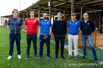 Il dg della Ryder Cup Montali al Cus Parma per provare il Trackman Range - - ParmaDaily.it