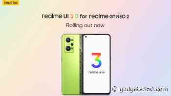 Realme GT Neo 2 Starts Receiving Android 12-Based Realme UI 3.0 Stable Update Globally