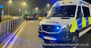 Car flips onto roof in Toll Bar crash - Grimsby Live