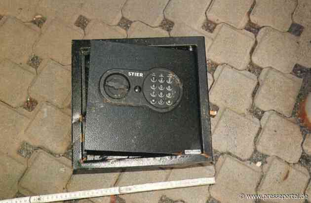 POL-SI: Wer vermisst einen schwarzen Tresor der Marke STIER? #polsiwi
