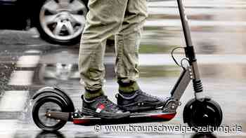 E-Scooter-Fahrer wird in Wolfsburg bei Unfall leicht verletzt