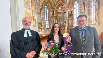 Evangelische Kirchengemeinde - Ostdorf hat jetzt die jüngste Mesnerin in Württemberg - Schwarzwälder Bote
