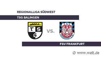 TSG Balingen - FSV Frankfurt: Frankfurt bezwingt TSG Balingen - Regionalliga Südwest - WELT
