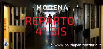 Carcere Modena, il Sappe sull’ipotesi di una sezione 41 bis: prima servono garanzie per poliziotti penitenziari - Polizia Penitenziaria