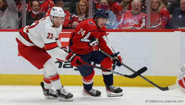 Capitals Routed By Hurricanes, 6-1