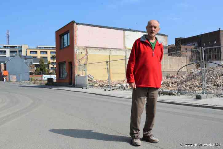 Hendrik woont te midden van afbraakwerken oude Inofer-fabriek, maar klaagt niet: “Blij dat de werken begonnen zijn”