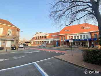 Izegem vroeger en nu: Het stationnetje en café De La Gare - KW.be - KW.be