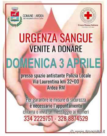 Ardea | Domenica 3 aprile si dona il sangue alla Croce Rossa locale - ilmamilio.it - L'informazione dei Castelli romani