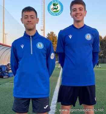 Tommaso Buono e Mattia De Lucia della Soccer Trani oggi al torneo Nazionale Under14 - Radio Bombo
