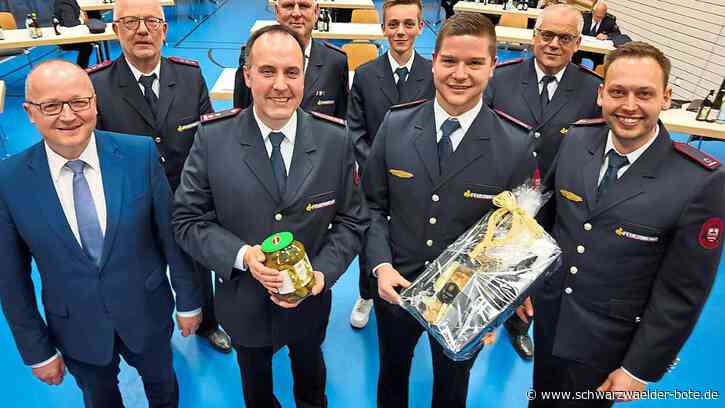 Führungswechsel in Beihingen: Benjamin Stöhr folgt Wolfgang Braun als Feuerwehrkommandant nach