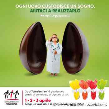 CATANIA, "OGNI UOVO CUSTODISCE UN SOGNO”: INIZIATIVA AIL IN PIAZZA GIOVANNI VERGA, CORSO ITALIA E VIA ETNEA - Radio Una Voce Vicina - - Radio Una Voce Vicina