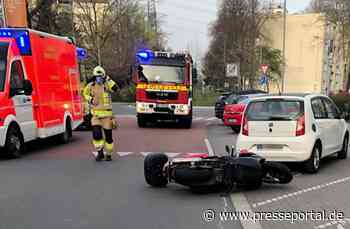 POL-ME: Motorroller-Fahrer nach Alleinunfall schwer verletzt - Monheim am Rhein - 2203163 - Presseportal.de