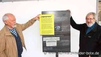 Im Altensteiger Rathaus: Ausstellung setzt sich mit Wörtern auseinander