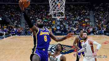 NBA LeBron James: Das lila-goldene Dilemma der Los Angeles Lakers - WELT