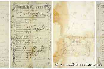 Choirboy's hidden note found in church pew 125 years on - St Helens Star