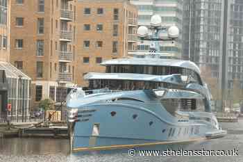 Superyacht owned by Russian businessman detained in London - St Helens Star