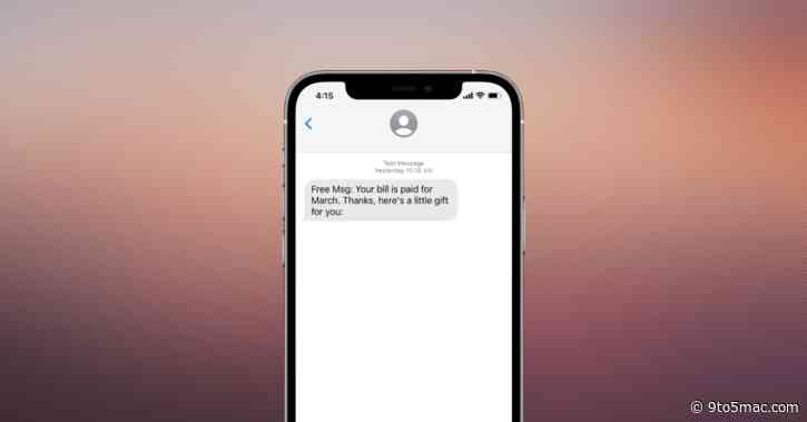 Receive a text from yourself? It’s definitely spam [U]
