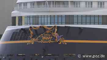 Neubau der Meyer Werft: „Disney Wish“ aus Papenburg wird nicht in Bremerhaven ausgerüstet - NOZ