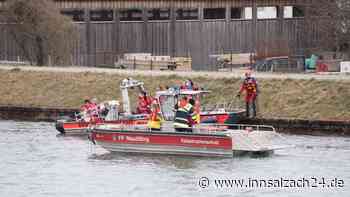 Großeinsatz der Rettungskräfte am Inn bei Neuötting - Ermittlungen dauern an
