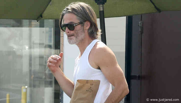 Chris Pine Spotted in Tank Top & Shorts Ahead of Oscars Weekend