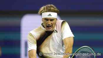 Zverev im Viertelfinale von Miami