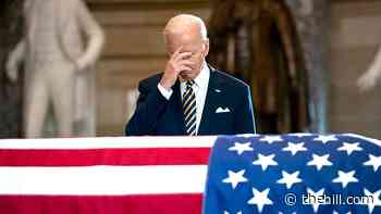 Biden pays respects to late GOP Rep. Don Young at Capitol