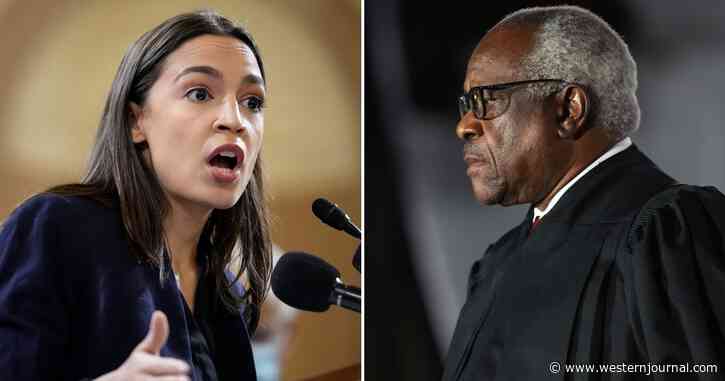Alexandria Ocasio-Cortez Demands Clarence Thomas Resign from Supreme Court, Threatens Impeachment
